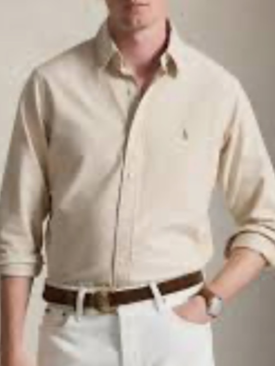 U.S. Polo Assn. Other - NWT size XL U.S. Polo Assn. Long-Sleeve Button-Down Shirt in Cream